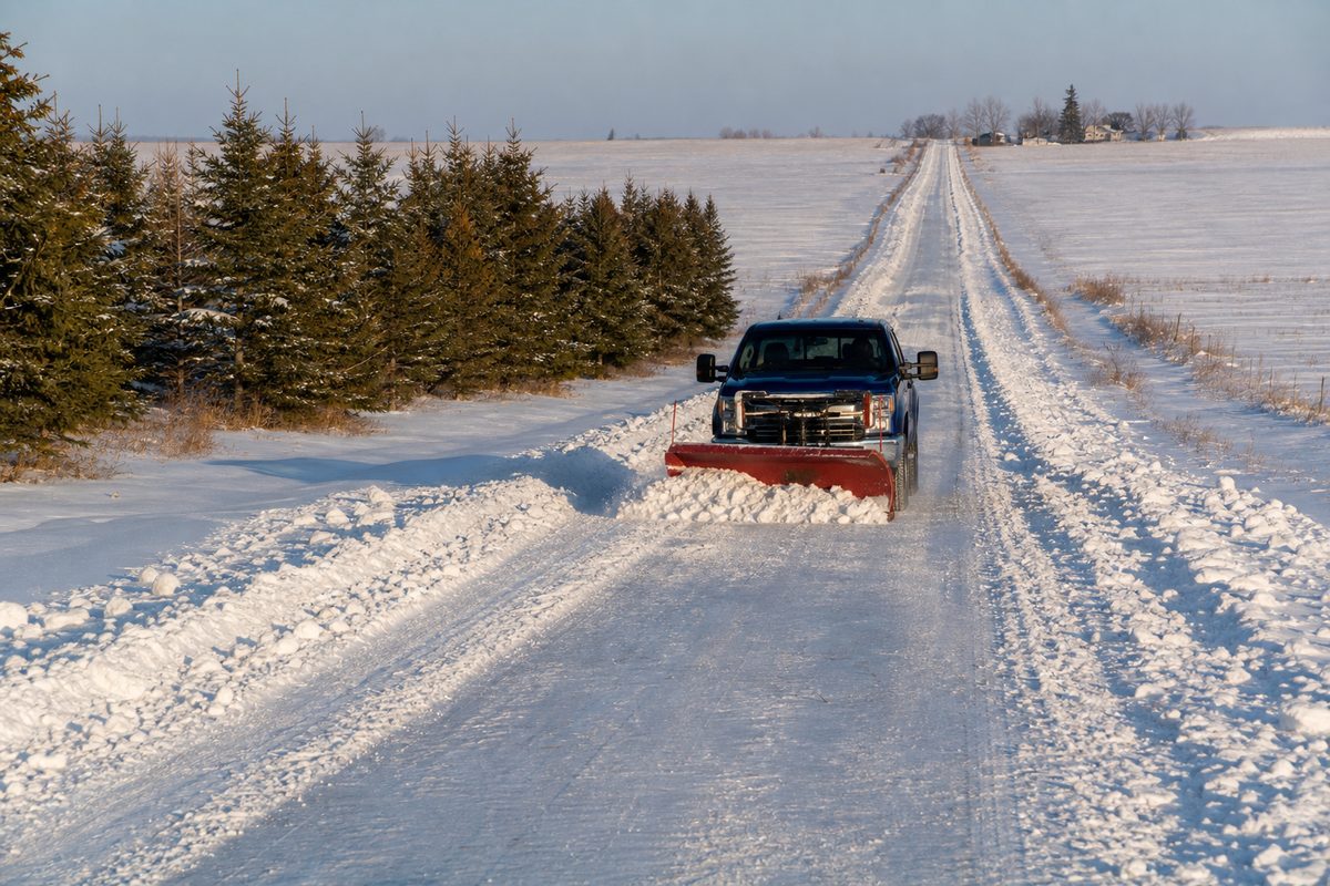 Acreage and Rural Driveway Plowing in Winnipeg