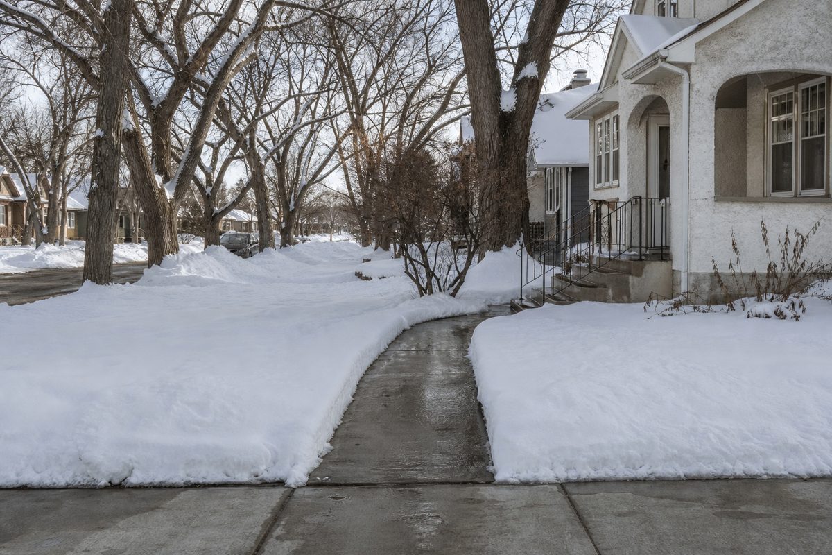 Sidewalk and Walkway Clearing in Winnipeg